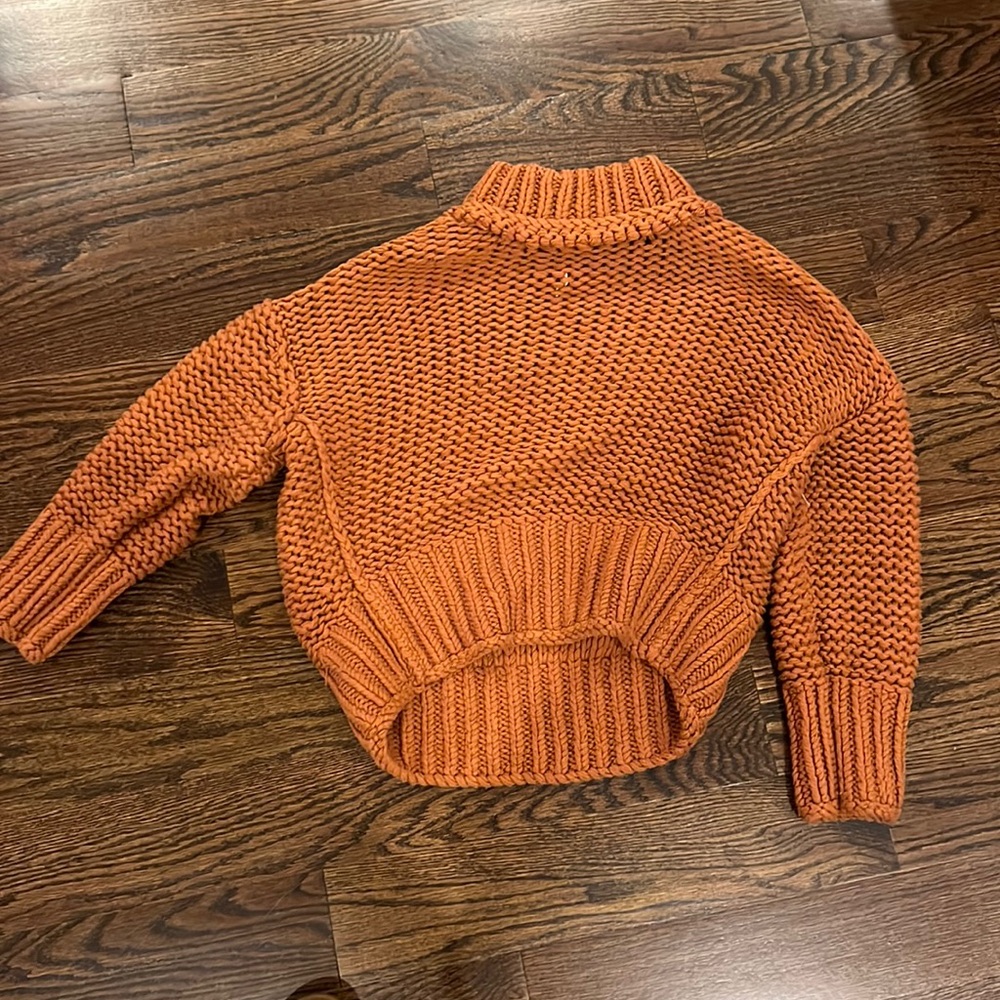Free People Chunky Knit Sweater XS
